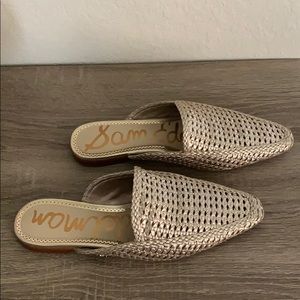 New Sam Edelman Woven Mule